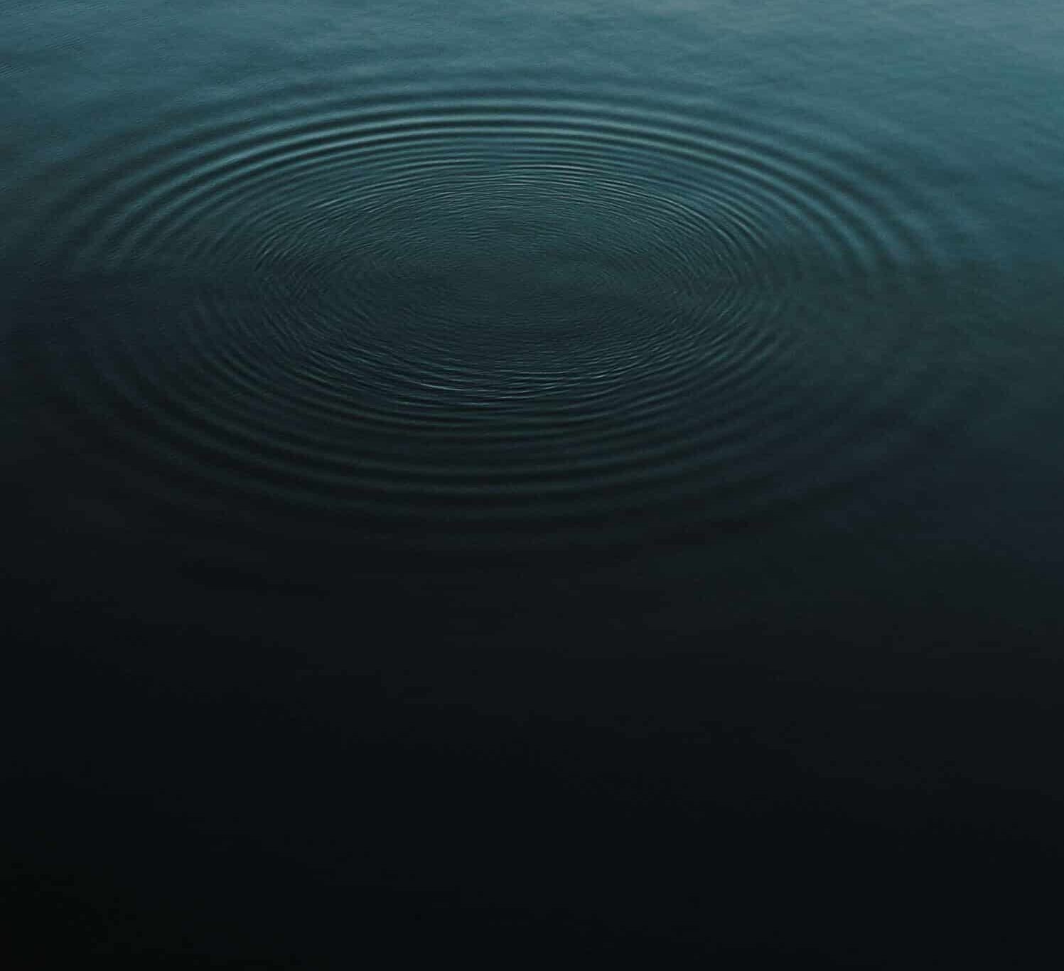 ripples in water